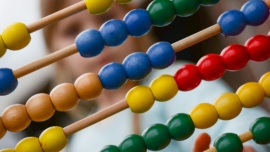 multicolored abacus photography