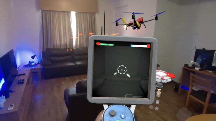 Virtual Drone in your Home