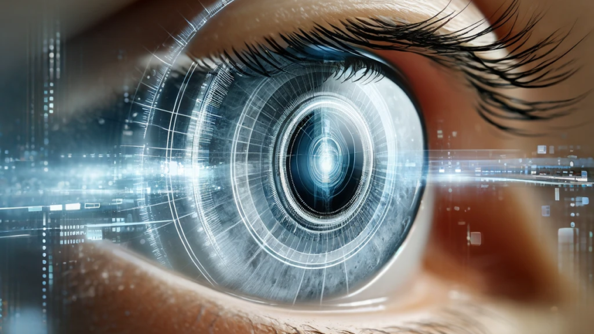 AR Contact Lenses 3D Holograms