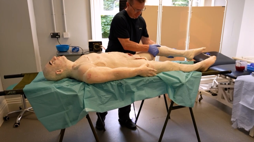 Mannequin Revolutionises Military Surgical Training