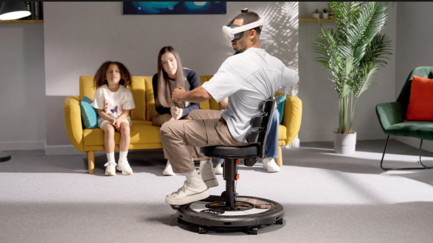 Sitting and Moving in VR