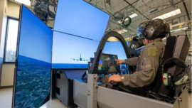 Compact F-35 Simulators Boost Training Capacity