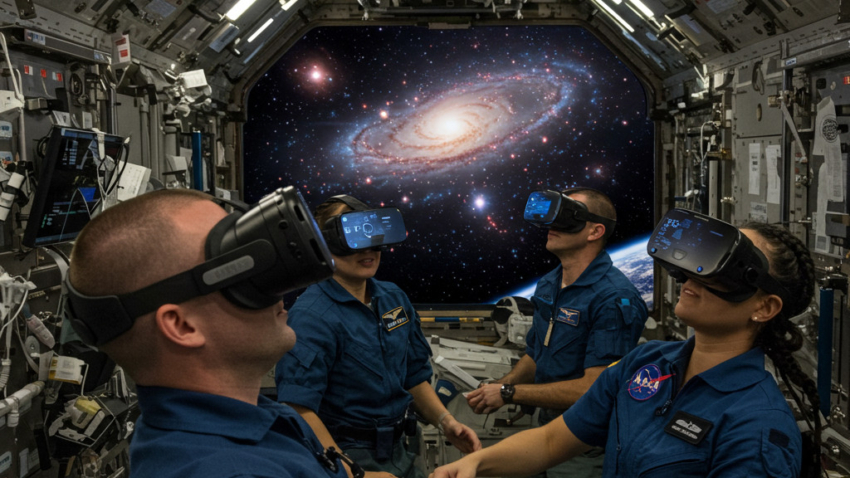 VR Helps Keep Astronauts Grounded