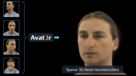 3D Avatar Head from 4 Selfies