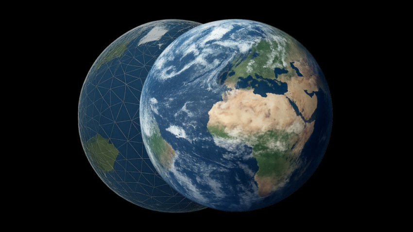 Living 3D Model of the Earth Created