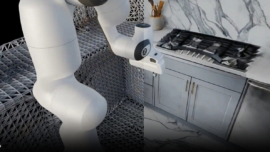 Text Prompt to Robotics Simulation