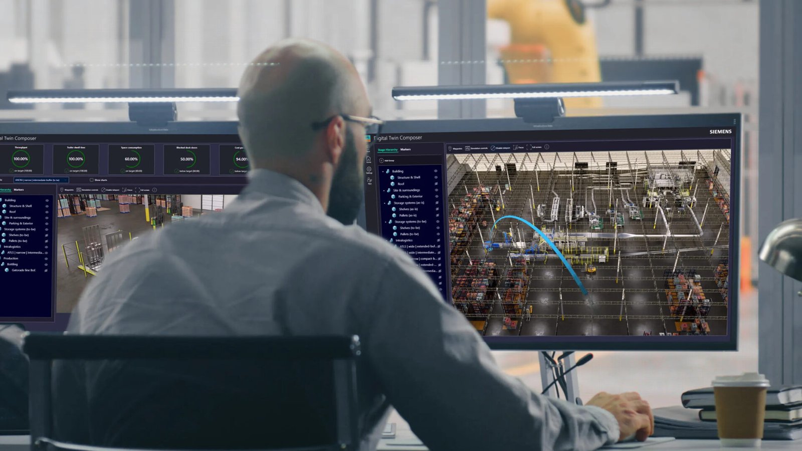 Virtual Commissioning at Industrial Scale - Simulation Curator