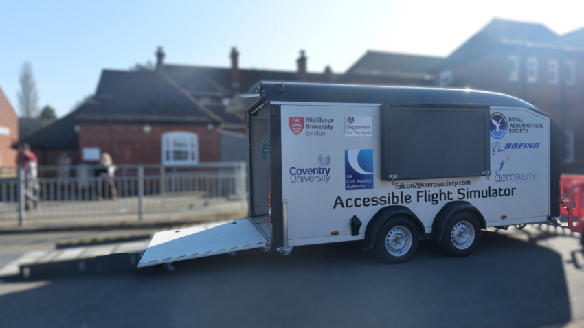 Accessible Flight Simulator On Tour