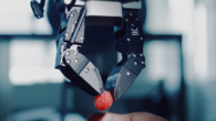 Dextrous Robots Train in Simulation
