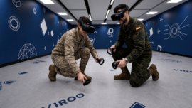 Immersive Infrastructure Consolidates as a Key Element in Military Training: VIROO and Virtualware at Eurosatory