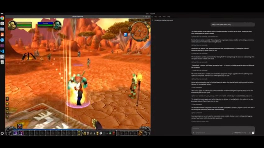 AI Plays Game Without Any Visuals