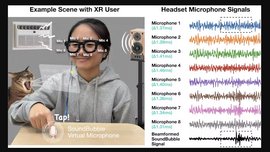 XR Turns Fingertips Into Microphones