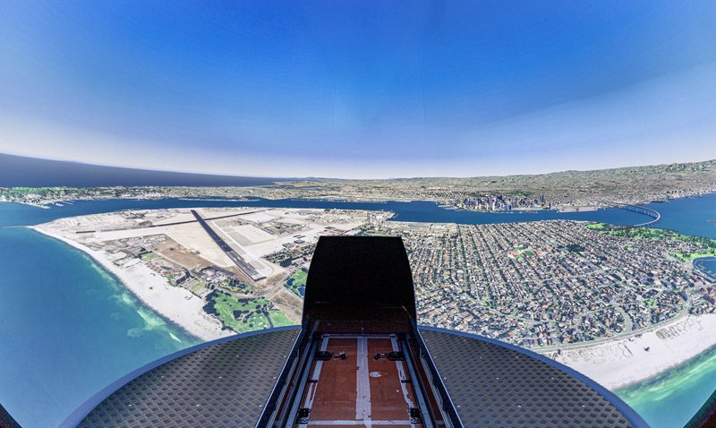 Domes & 4K Displays for Pilot Training