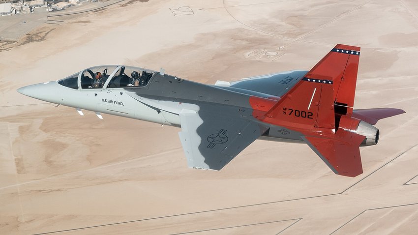 USAF T-7A Red Hawk Goes LVC